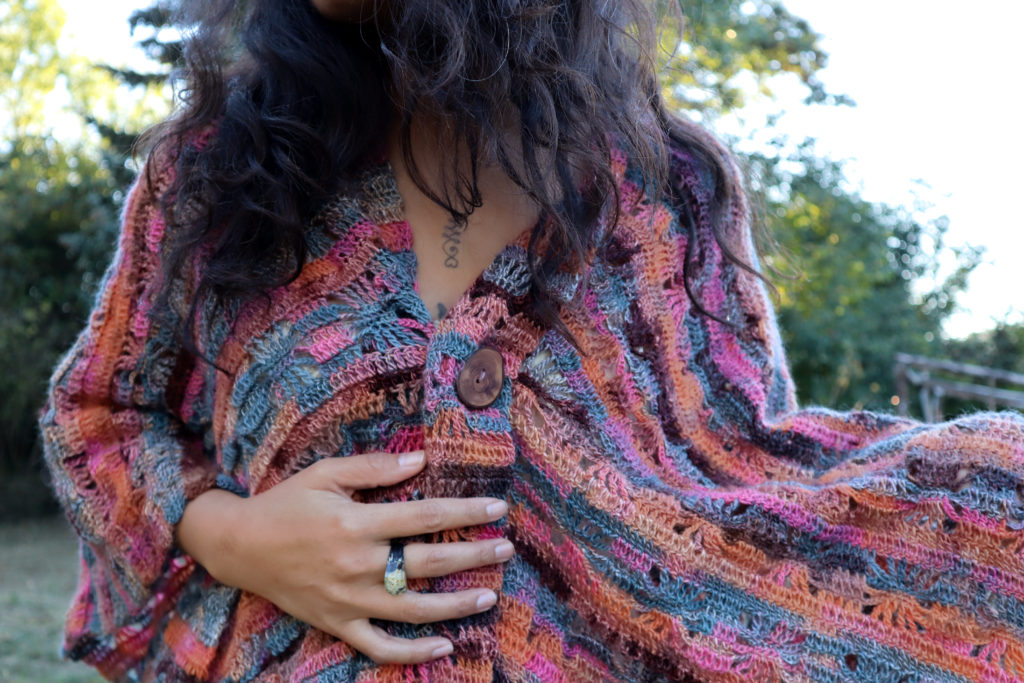 Crochet Shawl/Body wrap Free pattern & tutorial
