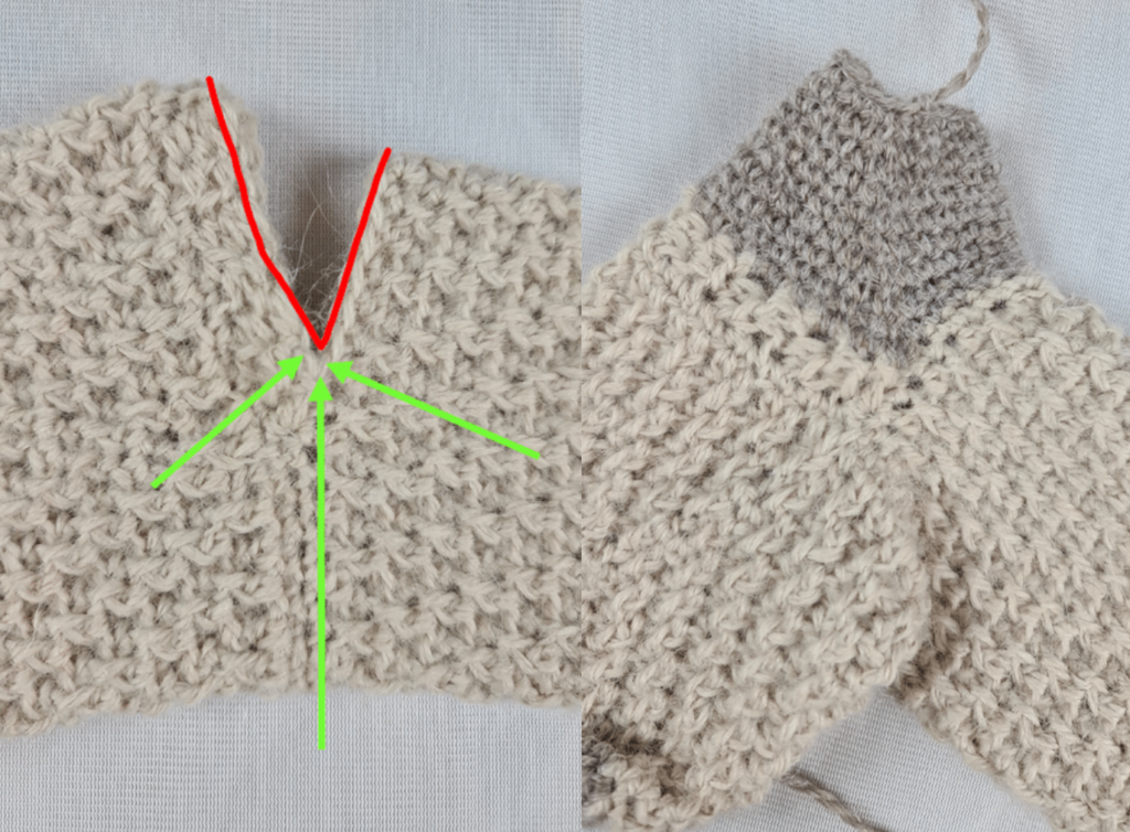 how to crochet a heel of the sock
