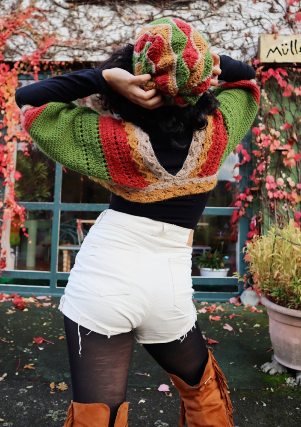 Crochet Slouchy hat Free pattern & Tutorial