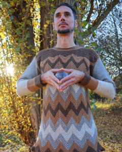 Crochet Men sweater