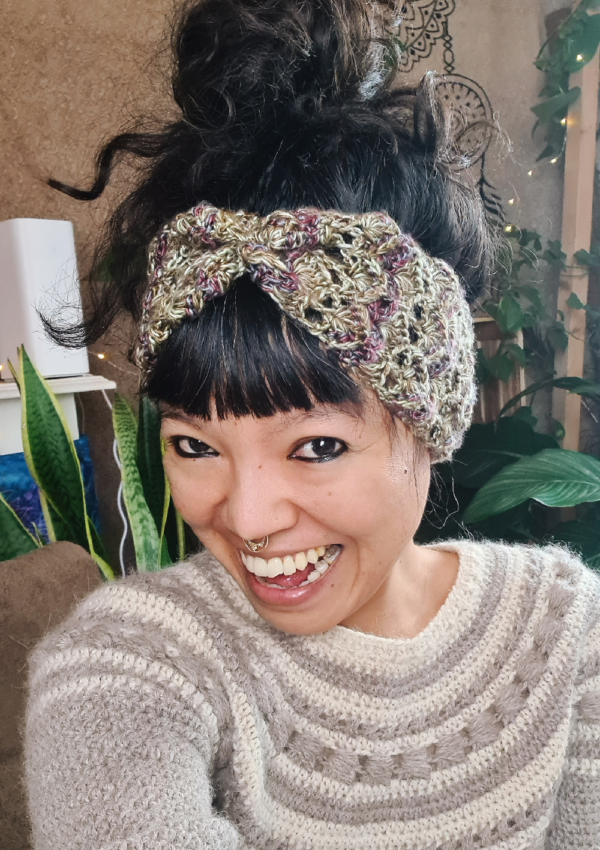 Crochet Headband/Ear warmer Free pattern & tutorial