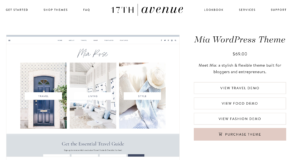 beautiful theme for blogging